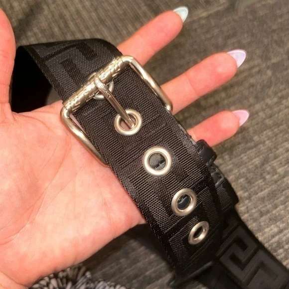 COPY - VERSACE Greta Ribbon Cloth Belt - Picture 6 of 10